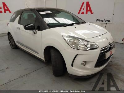 Image of 2013 CITROEN DS3 DSTYLE PLUS 1598cc PETROL MANUAL 5 Speed 3 DOOR HATCHBACK