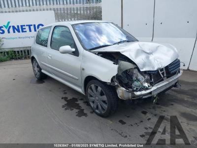 Image of 2005 RENAULT CLIO RENAULTSPORT 182 16V 1998cc PETROL MANUAL 3 DOOR HATCHBACK