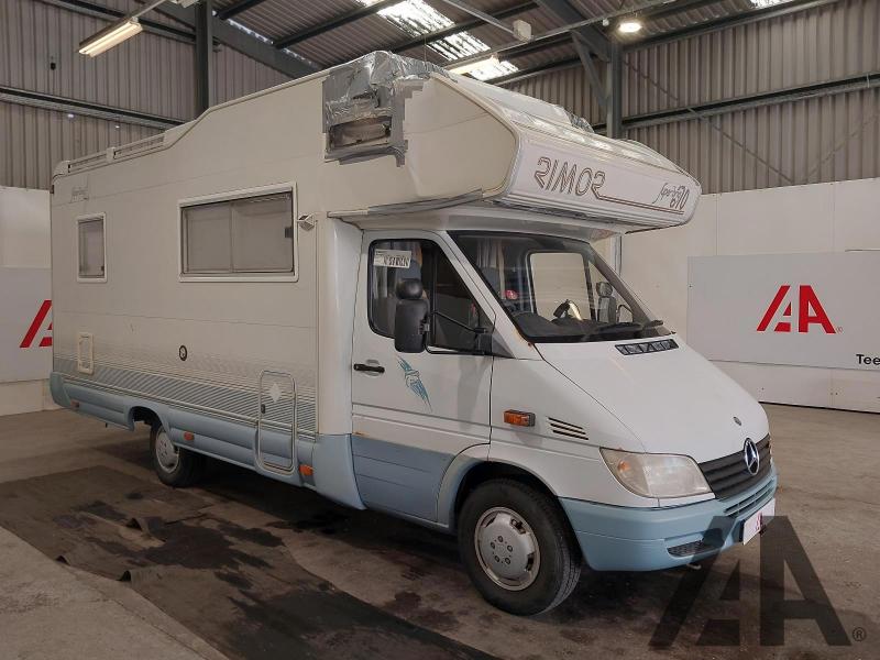 2001 MERCEDES SPRINTER 313 CDI MWB RIMOR SUPERBRIG 670 2148cc TURBO DIESEL MANUAL 5 Speed MOTORHOME