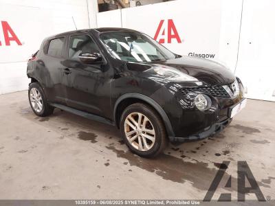Image of 2016 NISSAN JUKE N-CONNECTA DIG-T 1197cc TURBO PETROL MANUAL 5 DOOR HATCHBACK