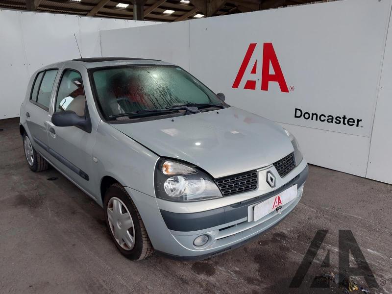 2003 RENAULT CLIO EXTREME 2 AUTHENTIQUE 16V 1149cc PETROL MANUAL 5 Speed 5 DOOR HATCHBACK