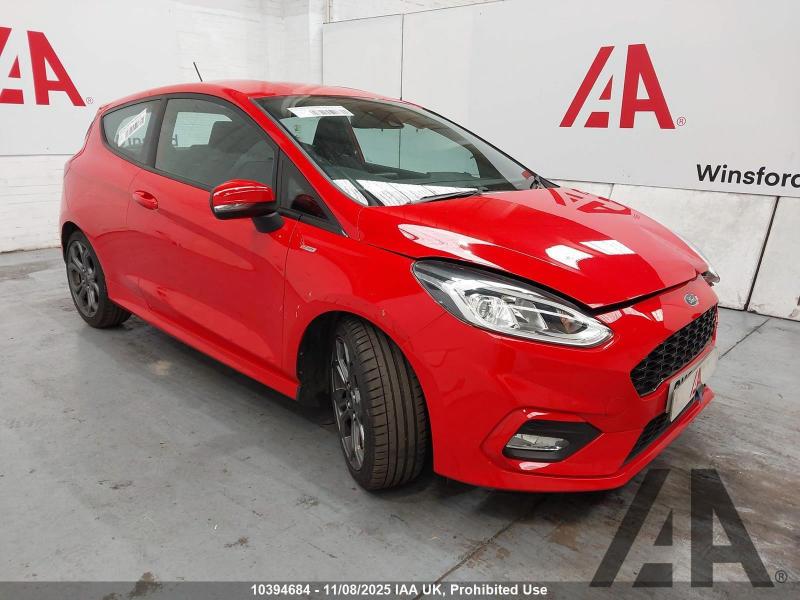 2018 FORD FIESTA ST-LINE 998cc TURBO PETROL MANUAL 6 Speed 3 DOOR HATCHBACK
