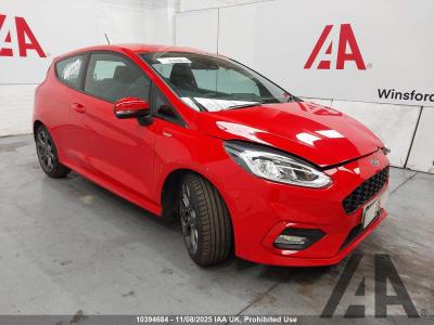 Image of 2018 FORD FIESTA ST-LINE 998cc TURBO PETROL MANUAL 6 Speed 3 DOOR HATCHBACK