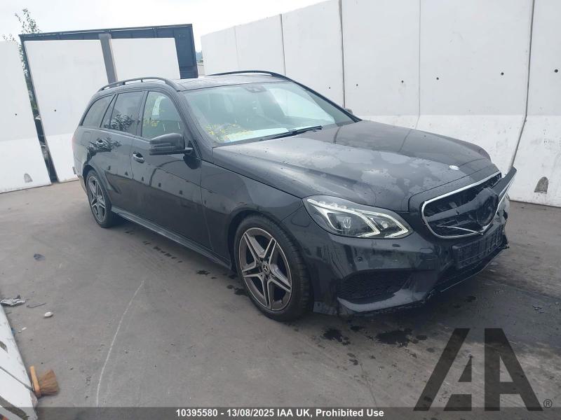 2016 MERCEDES E-CLASS E220 BLUETEC AMG NIGHT EDITION 2143cc TURBO DIESEL AUTOMATIC 5 DOOR ESTATE