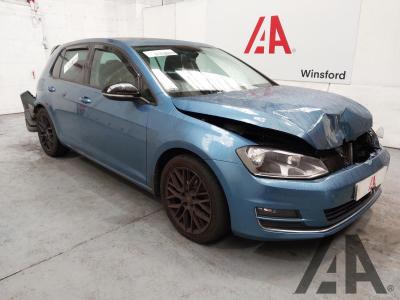 Image of 2014 VOLKSWAGEN GOLF GT TDI BLUEMOTION TECHNOLOGY D 1968cc TURBO DIESEL SEMI AUTO 6 Speed 5 DOOR HATCHBACK