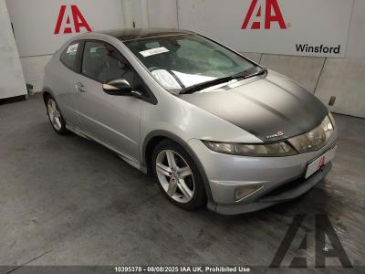 Image of 2009 HONDA CIVIC I-VTEC TYPE-S GT 1799cc PETROL MANUAL 6 Speed 3 DOOR HATCHBACK