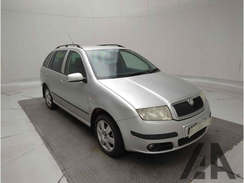 2007 SKODA FABIA CLASSIC TDI 1422cc TURBO DIESEL MANUAL 5 Speed 5 DOOR ESTATE