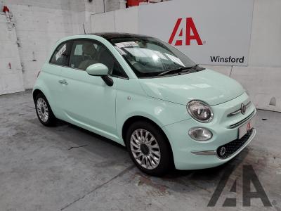 Image of 2018 FIAT 500 LOUNGE 1242cc PETROL MANUAL 3 DOOR HATCHBACK
