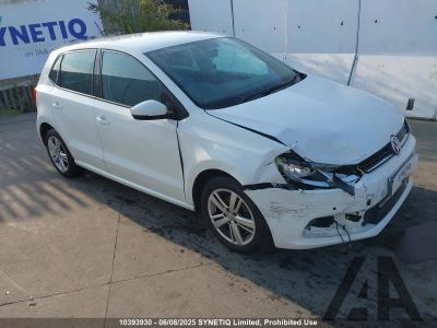 Image of 2016 VOLKSWAGEN POLO MATCH TSI 1197cc TURBO PETROL MANUAL 5 Speed 5 DOOR HATCHBACK