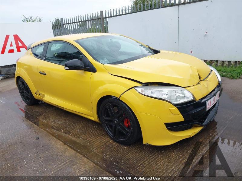 2011 RENAULT MEGANE RENAULTSPORT CUP 1998cc TURBO PETROL MANUAL 6 Speed 3 DOOR COUPE