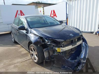 Image of 2016 PEUGEOT 308 PURETECH S/SURE 1199cc TURBO PETROL MANUAL 6 Speed 5 DOOR HATCHBACK