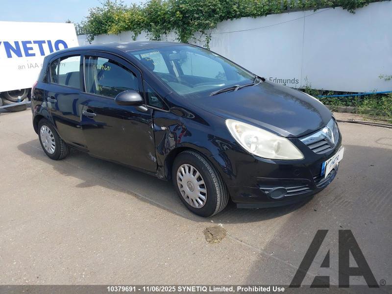 2008 VAUXHALL CORSA LIFE A/C 1229cc PETROL MANUAL 5 Speed 5 DOOR HATCHBACK