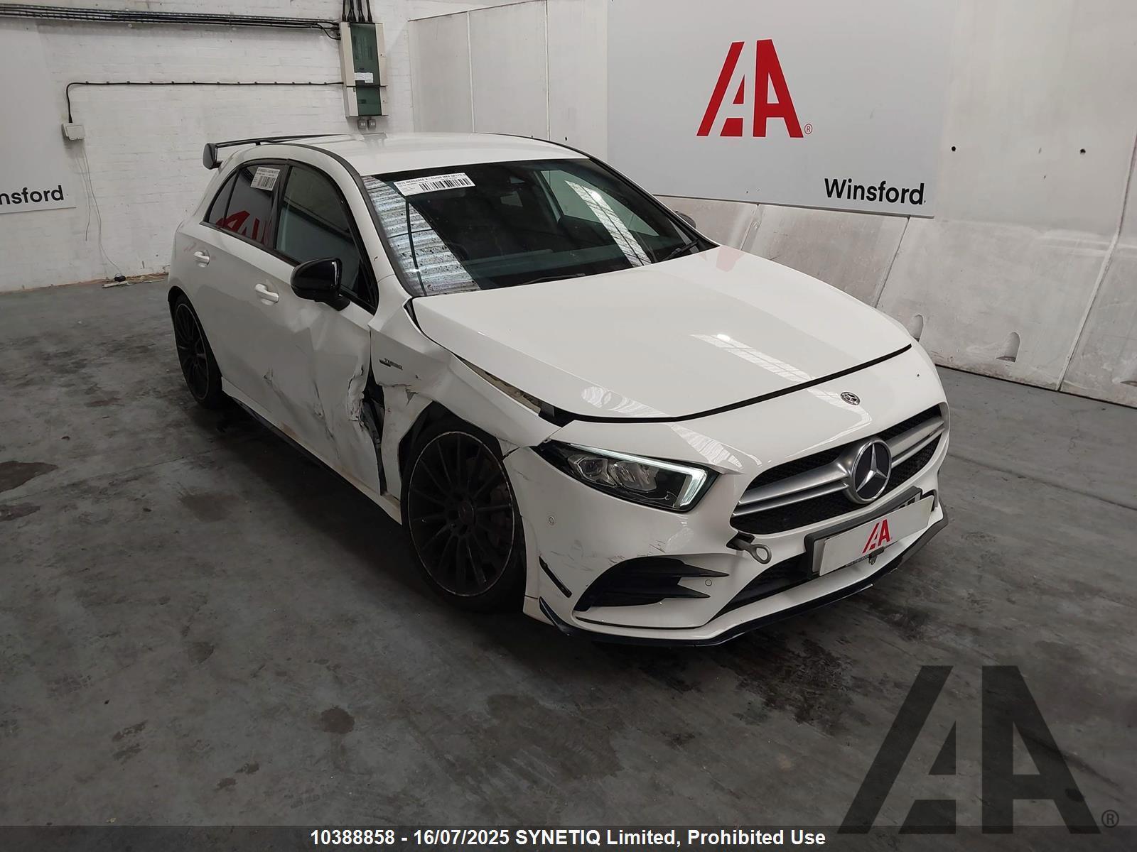 2019 MERCEDES A-CLASS AMG A 35 4MATIC EXECUTIVE 1991cc TURBO PETROL AUTOMATIC 5 DOOR HATCHBACK