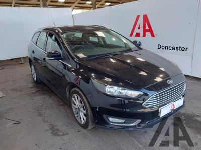 Image of 2016 FORD FOCUS TITANIUM TDCI 1499cc TURBO DIESEL MANUAL 6 Speed 5 DOOR ESTATE