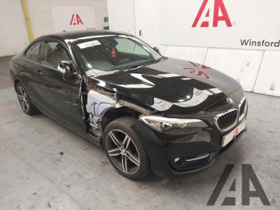 Image of 2016 BMW 2 SERIES 218D SPORT 1995cc TURBO DIESEL AUTOMATIC 2 DOOR COUPE