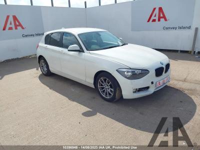 Image of 2014 BMW 1 SERIES 116D EFFICIENTDYNAMICS 1598cc TURBO DIESEL MANUAL 5 DOOR HATCHBACK
