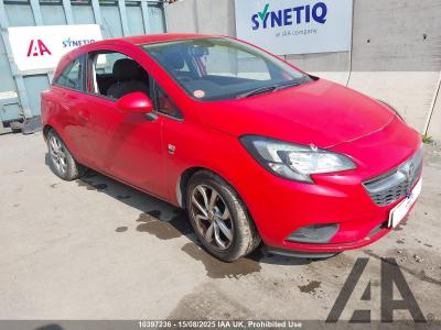 Image of 2016 VAUXHALL CORSA ENERGY AC ECOFLEX 1398cc PETROL MANUAL 5 Speed 3 DOOR HATCHBACK