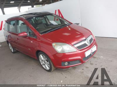 Image of 2006 VAUXHALL ZAFIRA DESIGN CDTI 1910cc TURBO DIESEL MANUAL 6 Speed 5 DOOR MPV