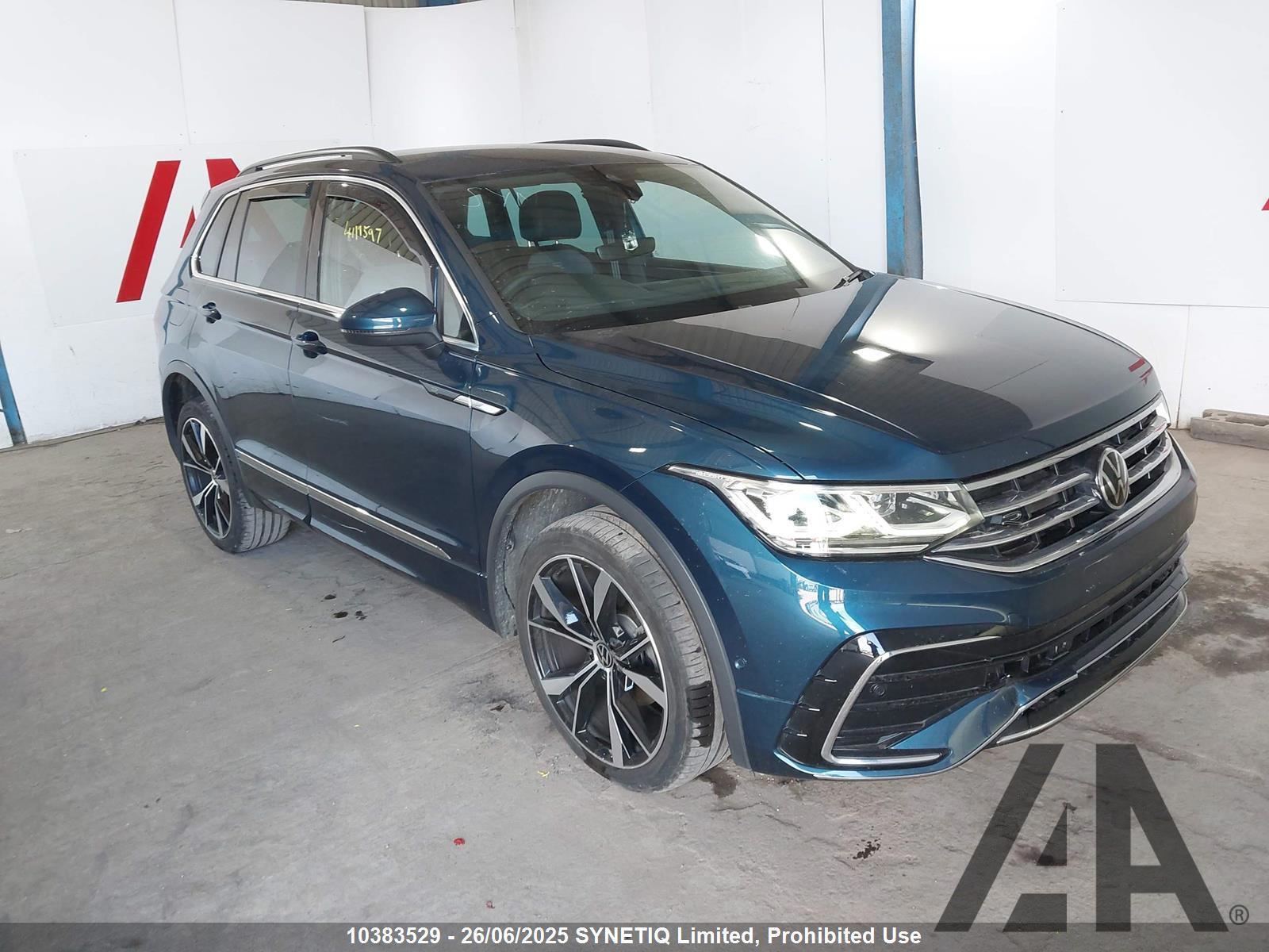 2023 VOLKSWAGEN TIGUAN R-LINE TDI 4MOTION DSG 1968cc TURBO DIESEL SEMI AUTO 7 Speed 5 DOOR ESTATE