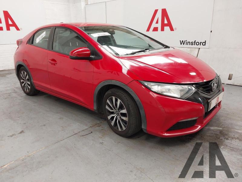 2014 HONDA CIVIC I-DTEC S 1597cc TURBO DIESEL MANUAL 6 Speed 5 DOOR HATCHBACK