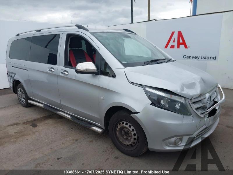 2018 MERCEDES VITO 114 BLUETEC TOURER PRO 2143cc TURBO DIESEL AUTOMATIC 5 DOOR MPV