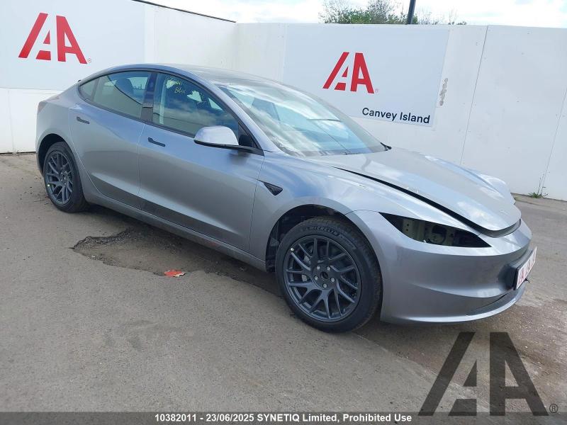 2025 TESLA MODEL 3 MODEL 3 ELECTRIC DIRECT DRIVE 4 DOOR SALOON