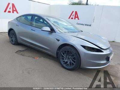 Image of 2025 TESLA MODEL 3 MODEL 3 ELECTRIC DIRECT DRIVE 4 DOOR SALOON