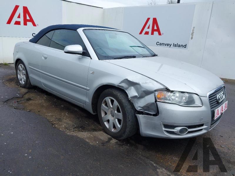 2006 AUDI A4 FSI T 1984cc TURBO PETROL CVT 1 Speed 2 DOOR CONVERTIBLE