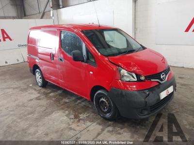 Image of 2013 NISSAN NV200 SE DCI 1461cc TURBO DIESEL MANUAL 5 Speed CAR DERIVED VAN