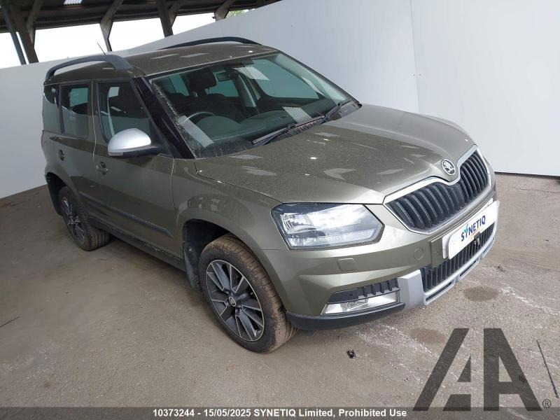 2017 SKODA YETI OUTDOOR SE DRIVE TSI DSG 1197cc TURBO PETROL SEMI AUTO 5 DOOR HATCHBACK