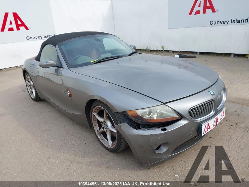 2004 BMW Z SERIES Z4 SE ROADSTER 2979cc PETROL AUTOMATIC 5 Speed 2 DOOR CONVERTIBLE