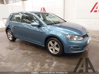 Image of 2016 VOLKSWAGEN GOLF MATCH EDITION TDI BMT 1598cc TURBO DIESEL MANUAL 5 Speed 5 DOOR HATCHBACK