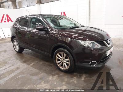 Image of 2014 NISSAN QASHQAI ACENTA PREMIUM DIG-T 1197cc TURBO PETROL MANUAL 6 Speed 5 DOOR HATCHBACK