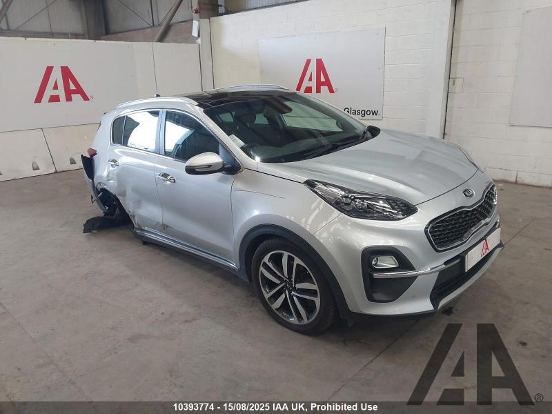 2021 KIA SPORTAGE CRDI 3 ISG 1598cc TURBO DIESEL SEMI AUTO 5 DOOR ESTATE