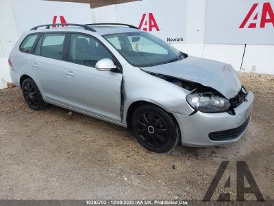 Image of 2012 VOLKSWAGEN GOLF S TDI 1598cc TURBO DIESEL MANUAL 5 Speed 5 DOOR ESTATE
