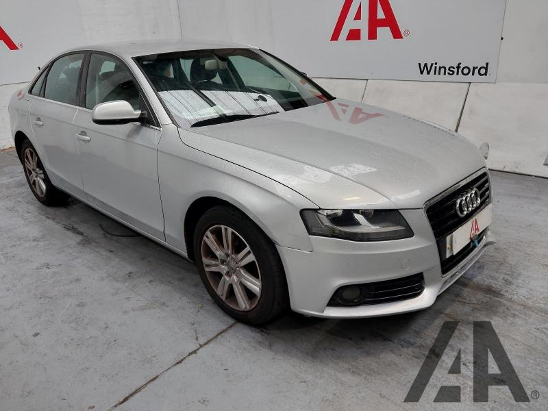 2010 AUDI A4 TDI SE 1968cc TURBO DIESEL MANUAL 6 Speed 4 DOOR SALOON