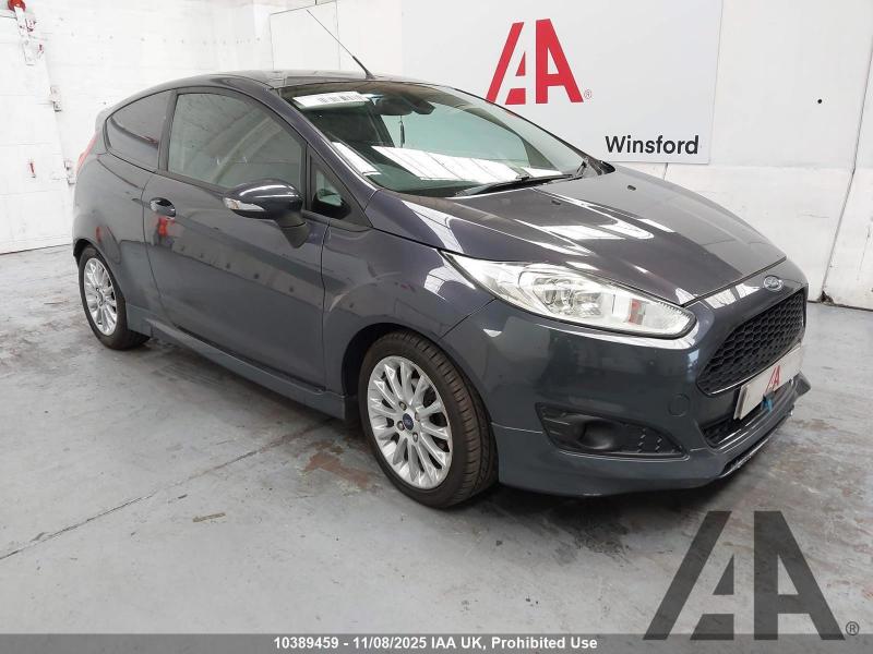 2013 FORD FIESTA SPORT TDCI 1560cc TURBO DIESEL MANUAL 5 Speed CAR DERIVED VAN