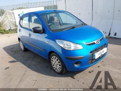 Image of 2011 HYUNDAI I10 CLASSIC 1248cc PETROL MANUAL 5 Speed 5 DOOR HATCHBACK