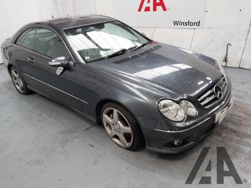 2008 MERCEDES CLK CLK200 KOMPRESSOR SPORT 1796cc SUPER PETROL AUTOMATIC 5 Speed 2 DOOR COUPE
