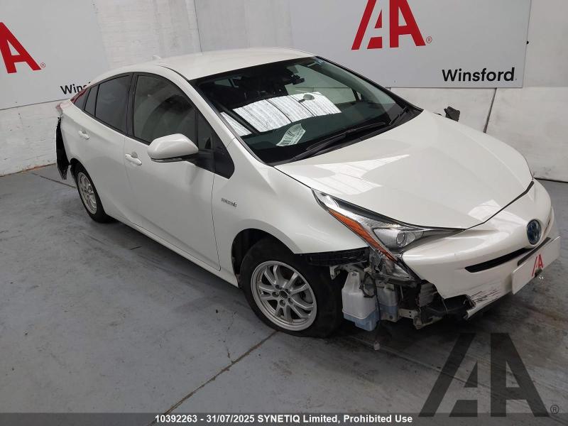 2017 TOYOTA PRIUS IMPORT S 1798cc PETROL/ELECTRIC CVT 5 DOOR HATCHBACK