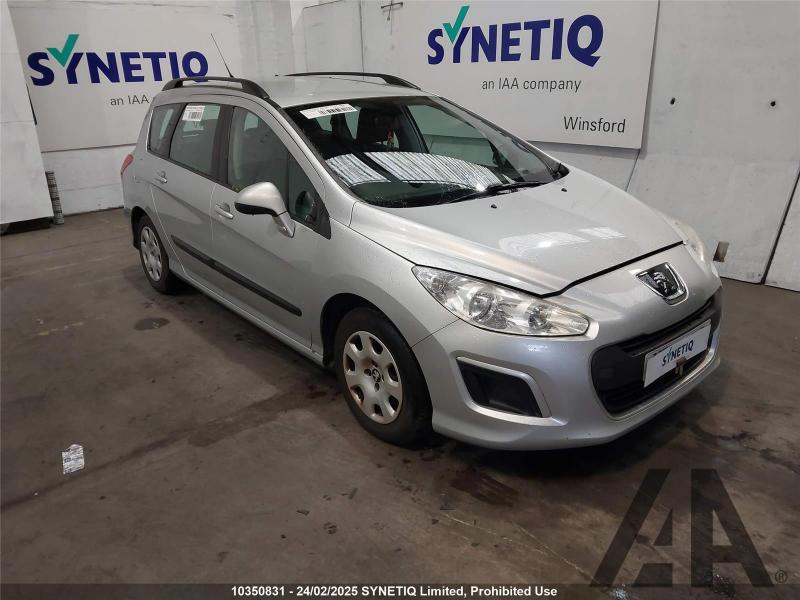 2012 PEUGEOT 308 E-HDI SW ACCESS FAP 1560cc TURBO DIESEL SEMI AUTO 6 Speed 5 DOOR ESTATE