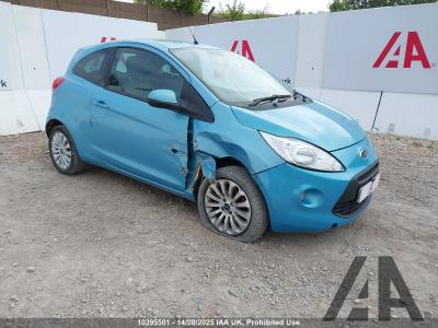 Image of 2014 FORD KA ZETEC 1242cc PETROL MANUAL 5 Speed 3 DOOR HATCHBACK