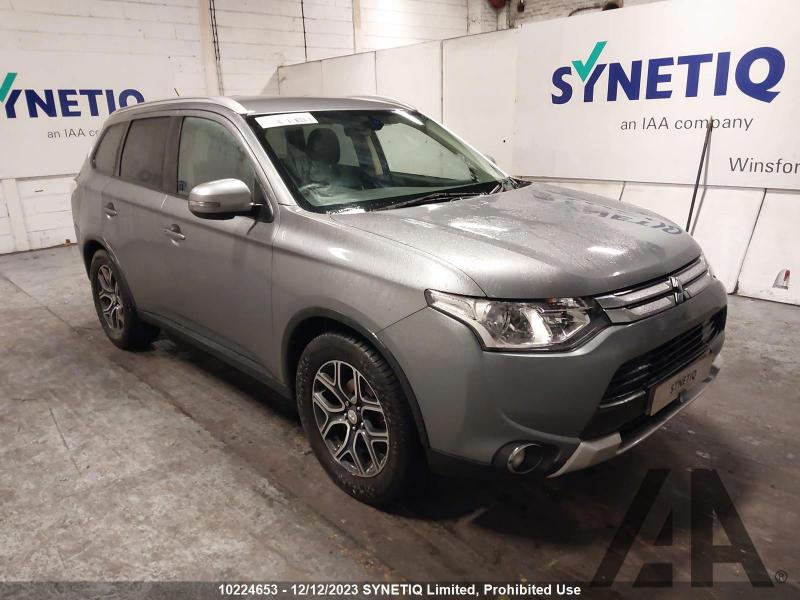 2015 MITSUBISHI OUTLANDER DI-D GX 3 2268cc TURBO DIESEL MANUAL 6 Speed 5 DOOR ESTATE