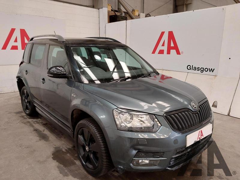 2016 SKODA YETI MONTE CARLO TDI SCR 1968cc TURBO DIESEL MANUAL 5 DOOR HATCHBACK