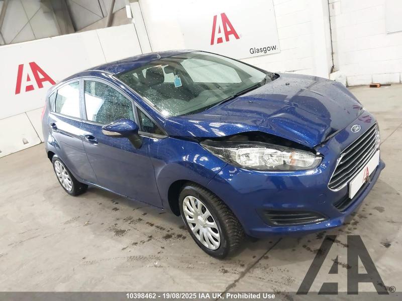 2014 FORD FIESTA STYLE 1242cc PETROL MANUAL 5 Speed 5 DOOR HATCHBACK