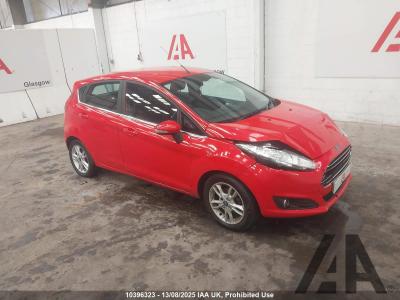 Image of 2014 FORD FIESTA ZETEC 1242cc PETROL MANUAL 5 Speed 5 DOOR HATCHBACK