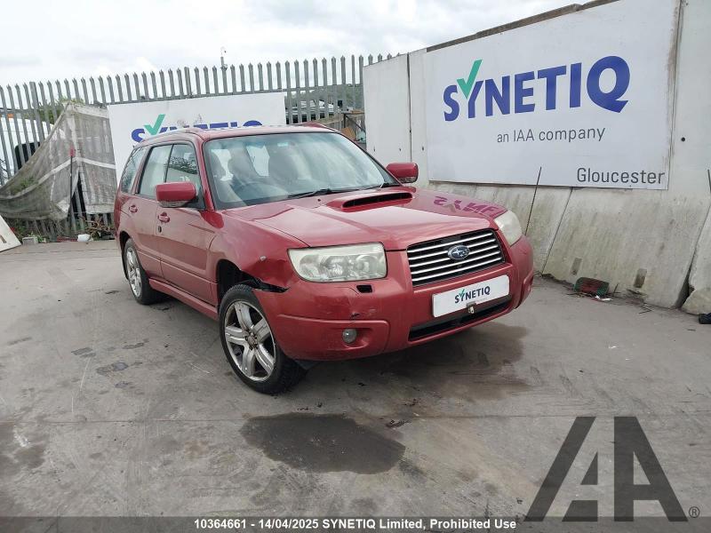 2009 SUBARU FORESTER XTEN 2457cc TURBO PETROL MANUAL 5 Speed 5 DOOR ESTATE