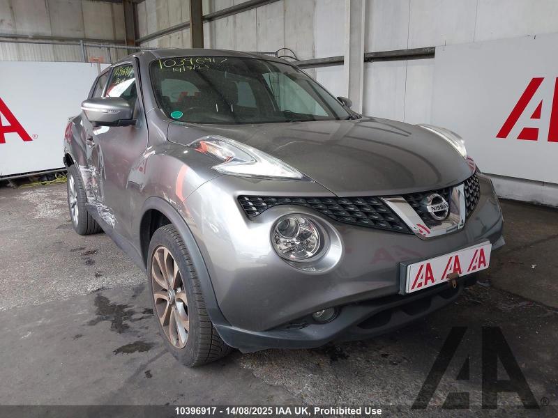 2016 NISSAN JUKE TEKNA DIG-T 1197cc TURBO PETROL MANUAL 5 DOOR HATCHBACK