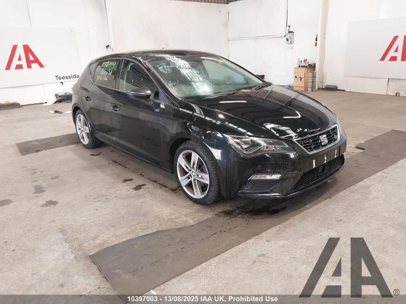 2019 SEAT LEON TSI EVO FR 1498cc TURBO PETROL MANUAL 6 Speed 5 DOOR HATCHBACK