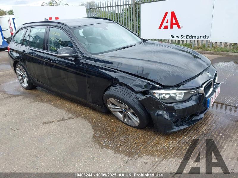 2012 BMW 3 SERIES 318D SPORT TOURING 1995cc TURBO DIESEL AUTOMATIC 5 DOOR ESTATE
